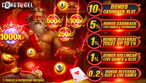 CONGTOGEL: Link Slot Deposit QRIS Tanpa Potongan & Situs Slot Gacor Terpercaya Legal 